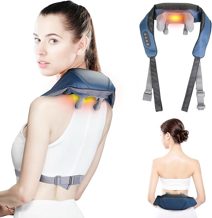 Masajeador de Cuello Antiestrés 5D 💆‍♂️🔥