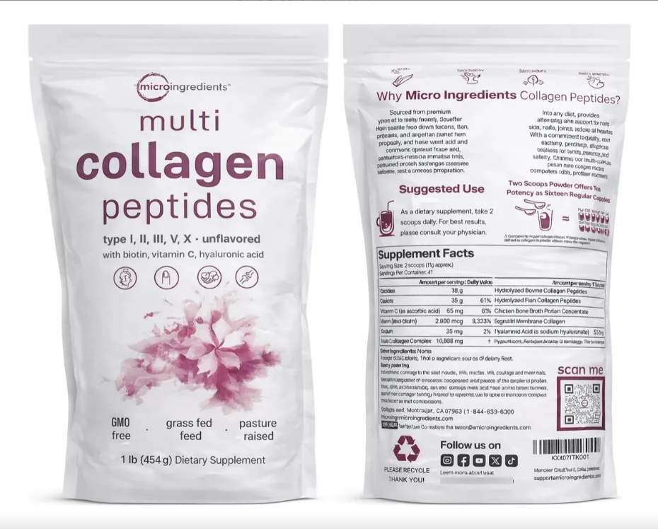 Multi Collagen Peptides Glow Pro™
