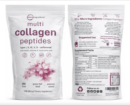 Multi Collagen Peptides Glow Pro™
