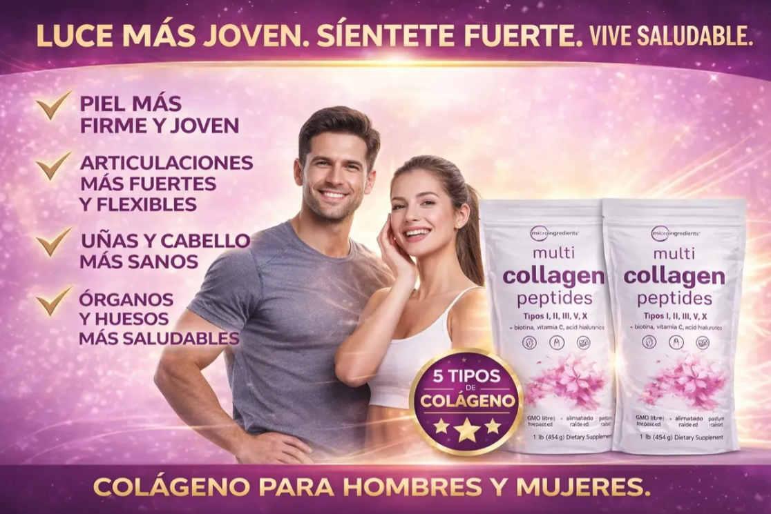Multi Collagen Peptides Glow Pro™