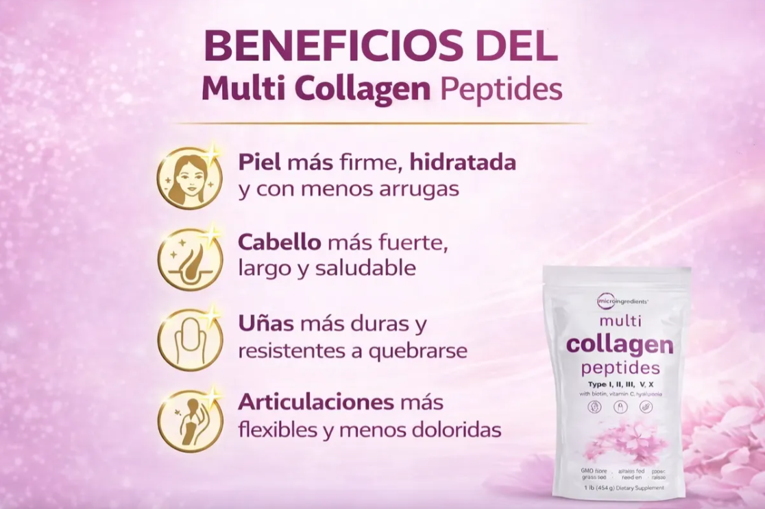 Multi Collagen Peptides Glow Pro™